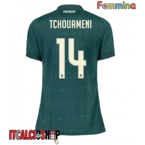 Real Madrid Aurelien Tchouameni #14 Seconda Maglia Femmina 2026-27 Manica Corta